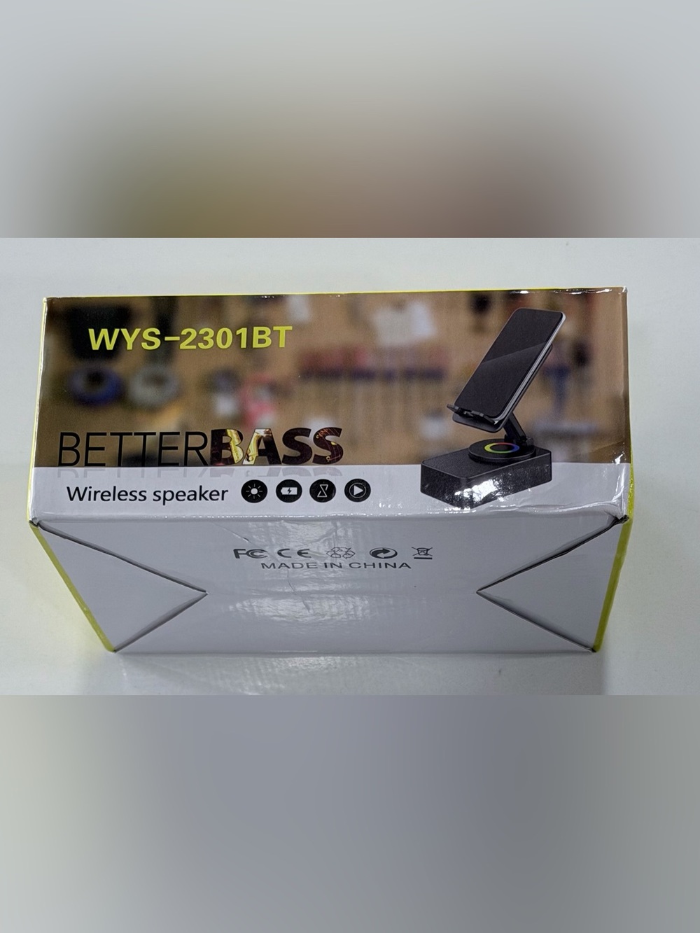 Multi-Function Wireless Induction Speaker (model WYS-2301BT)